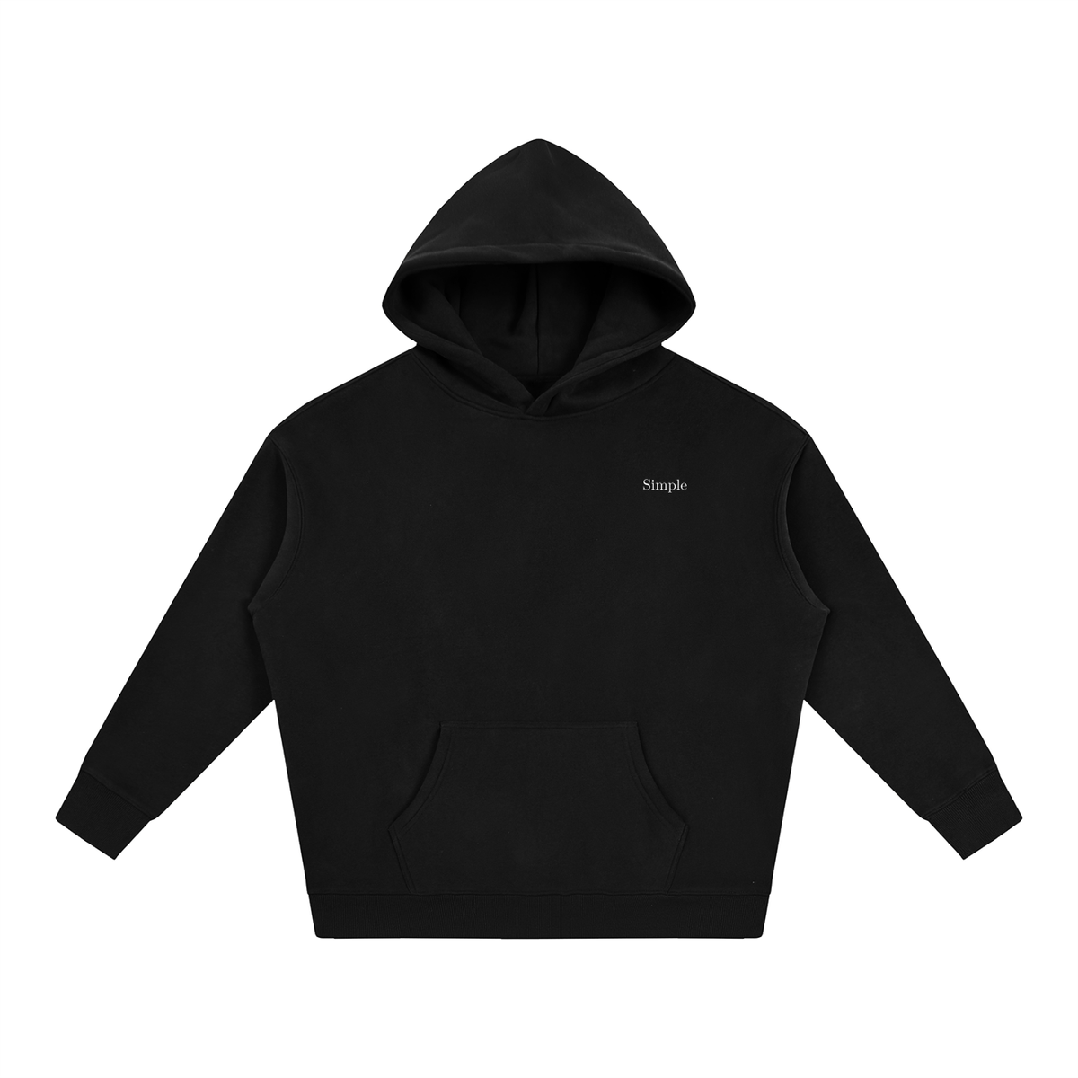 the Best do it simple Oversize Fleeced Hoodie