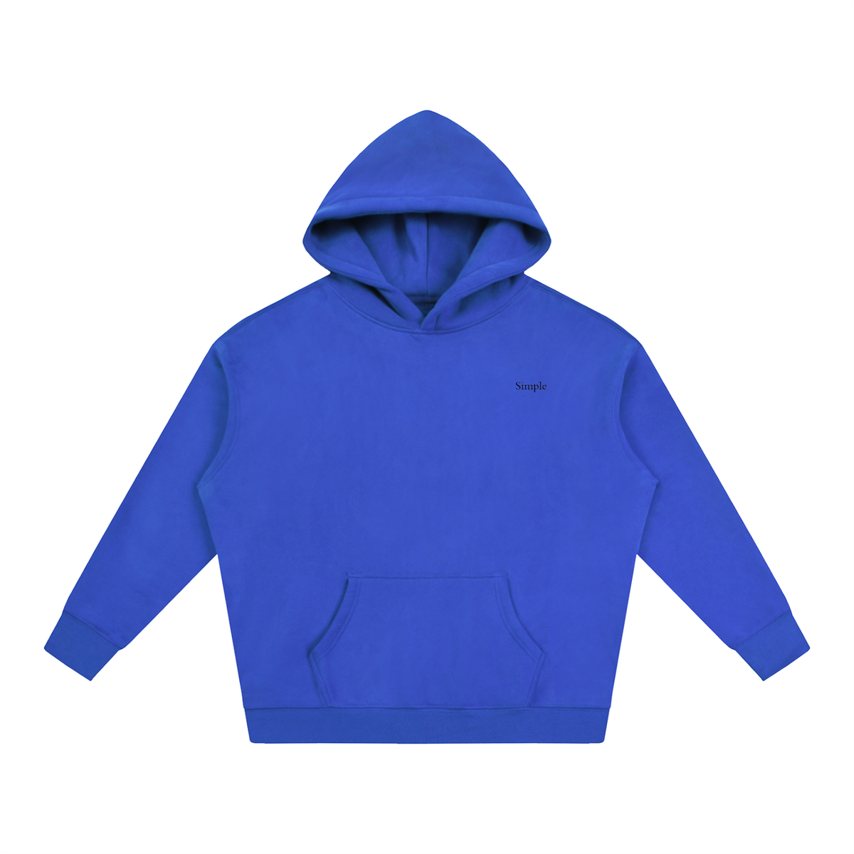 The Best do it Simple Oversize Fleeced Hoodie