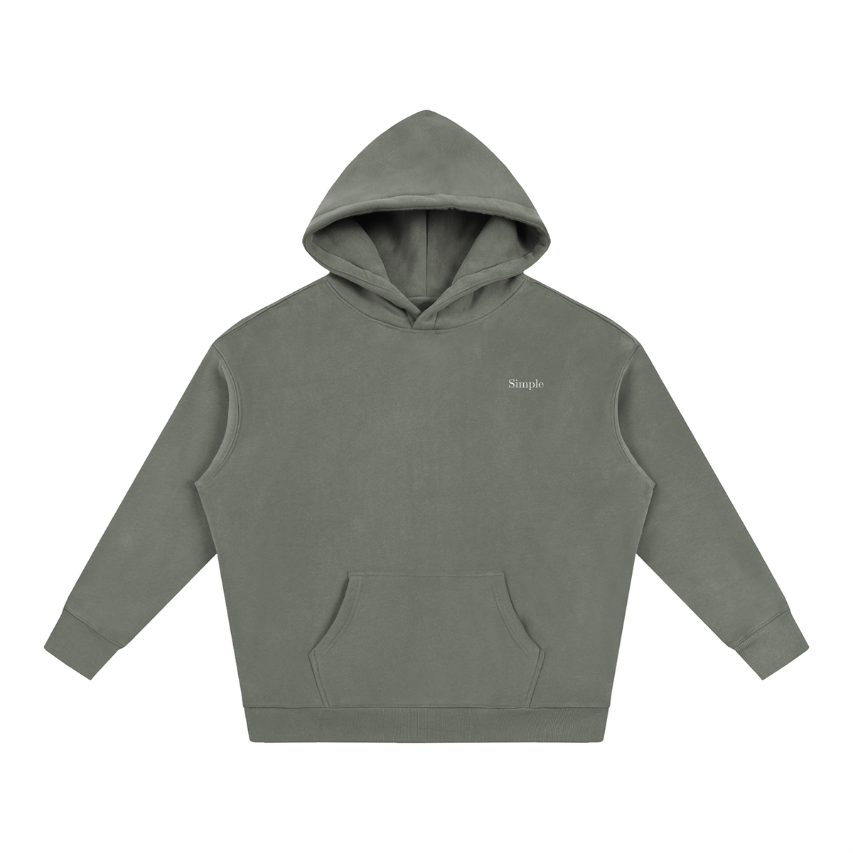 the Best do it simple Oversize Fleeced Hoodie